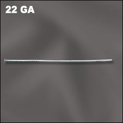 22 AWG 1.5 inch sterling silver headpin