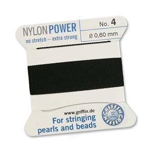 Griffin Nylon Black 2 meter card size 4