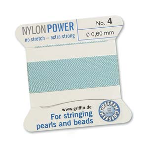 Griffin Nylon Turquoise 2 meter card size 2