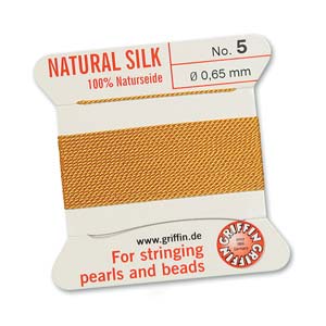 Griffin Silk Amber 2 meter card size 5