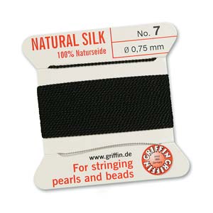Griffin Silk Black 2 meter card size 7