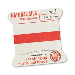 Griffin Silk Coral 2 meter card size 1