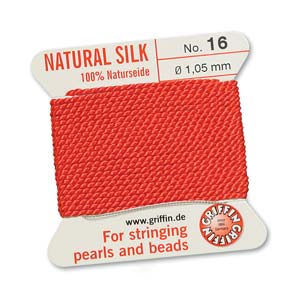 Griffin Silk Coral 2 meter card size 16