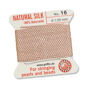 Griffin Silk Light Pink 2 meter card size 16