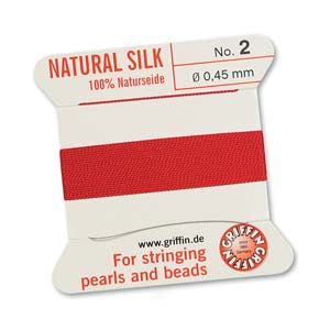 Griffin Silk Red 2 meter card size 2