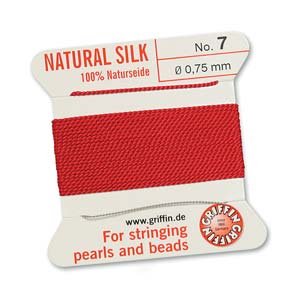 Griffin Silk Red 2 meter card size 7