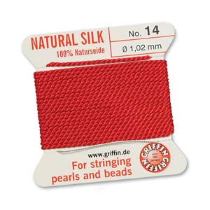 Griffin Silk Red 2 meter card size 14