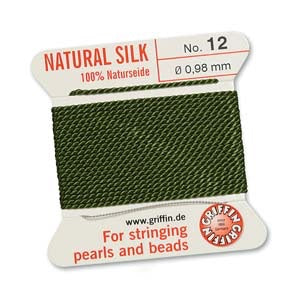 Griffin Silk Olive 2 meter card size 12
