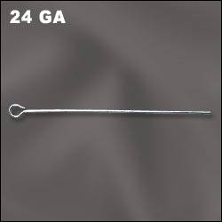 24 AWG 2 inch sterling silver eyepin
