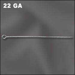 24 AWG 2 inch sterling silver eyepin