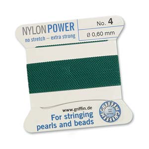 Griffin Nylon Green 2 meter card size 4