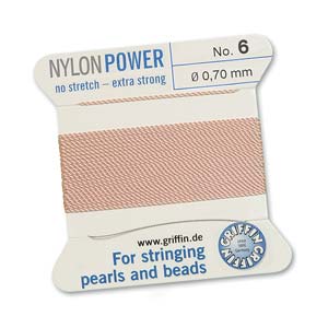 Griffin Nylon Light Pink 2 meter card size 2