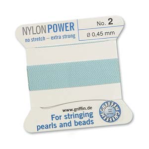 Griffin Nylon Turquoise 2 meter card size 2