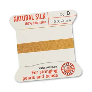 Griffin Silk Amber 2 meter card size 0