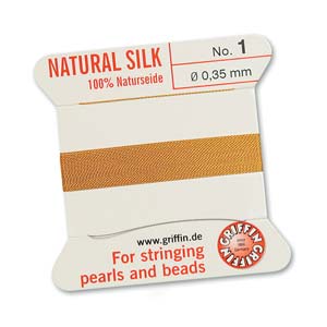 Griffin Silk Amber 2 meter card size 0