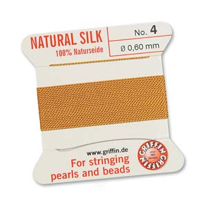 Griffin Silk Amber 2 meter card size 4