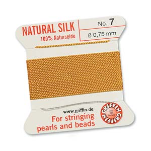Griffin Silk Amber 2 meter card size 7