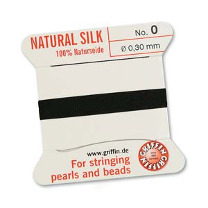 Griffin Silk Black 2 meter card size 0