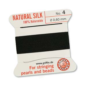 Griffin Silk Black 2 meter card size 4