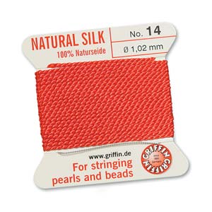 Griffin Silk Coral 2 meter card size 14
