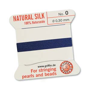 Griffin Silk Dark Blue 2 meter card size 0