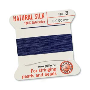Griffin Silk Dark Blue 2 meter card size 3
