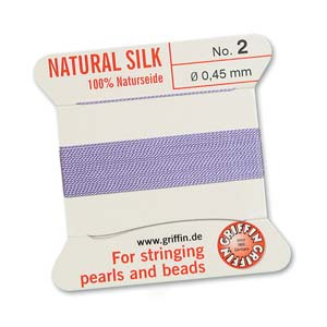 Griffin Silk Lilac 2 meter card size 2