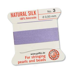 Griffin Silk Lilac 2 meter card size 3