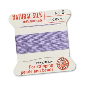 Griffin Silk Lilac 2 meter card size 5