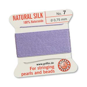 Griffin Silk Lilac 2 meter card size 7