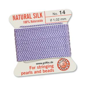 Griffin Silk Lilac 2 meter card size 14
