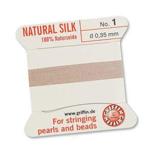 Griffin Silk Light Pink 2 meter card size 0