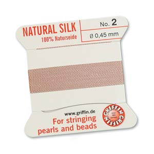 Griffin Silk Light Pink 2 meter card size 2