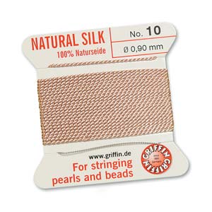 Griffin Silk Light Pink 2 meter card size 10