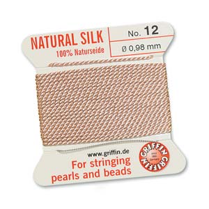 Griffin Silk Light Pink 2 meter card size 12