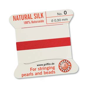 Griffin Silk Red 2 meter card size 0