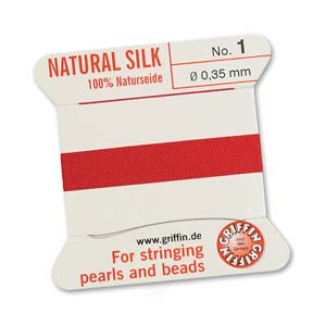 Griffin Silk Red 2 meter card size 0