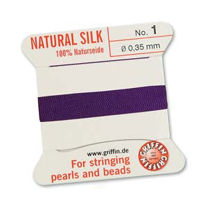 Griffin Silk Amethyst 2 meter card size 0