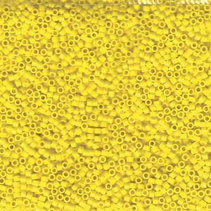 低価格で大人気の Delica of Jack - bead cylinder Japanese Yellow Opaque DB0721 ニンテンドー3DS/2DS
