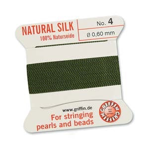 Griffin Silk Olive 2 meter card size 4