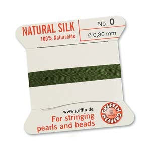 Griffin Silk Olive 2 meter card size 0