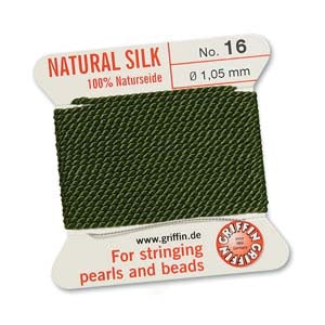 Griffin Silk Olive 2 meter card size 16