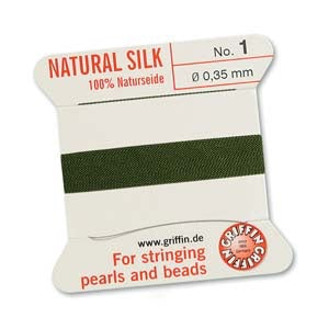 Griffin Silk Olive 2 meter card size 0