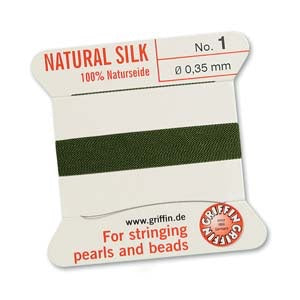 Griffin Silk Olive 2 meter card size 1