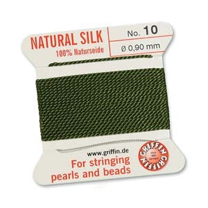 Griffin Silk Olive 2 meter card size 10